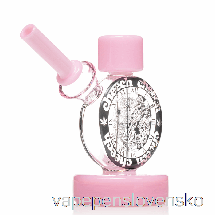 Cheech Clock Bubbler Pink Vape Bez Nikotinu